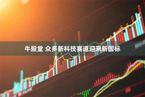 牛股堂 众多新科技赛道迎来新国标